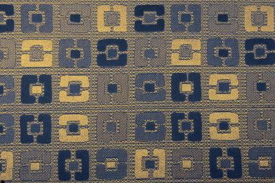 Гобеленовая ткань 380-4 синий - 150 см