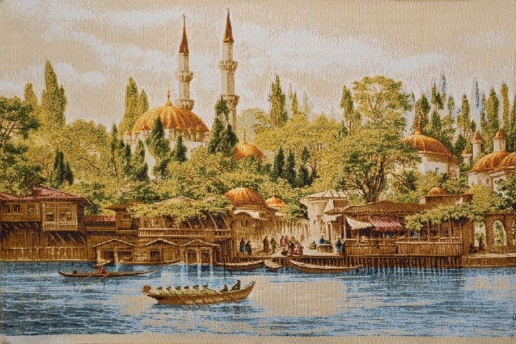 Башни при мечети евро- гобеленовая картина