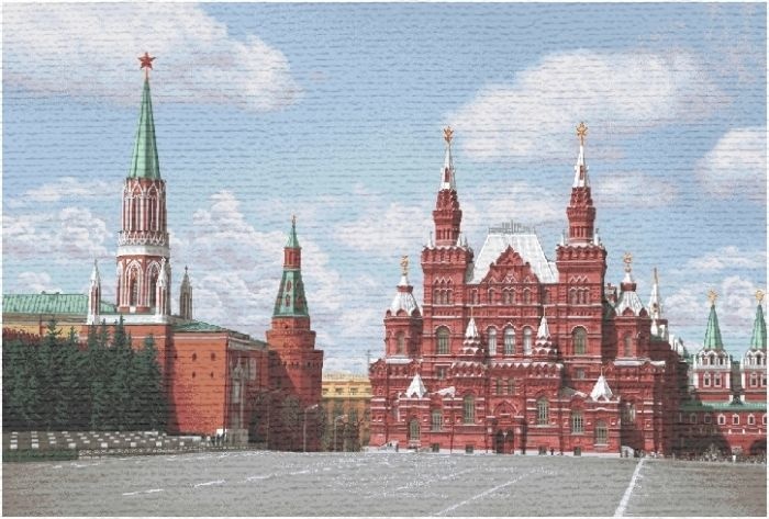 Музей на Красной площади  - гобеленовая картина