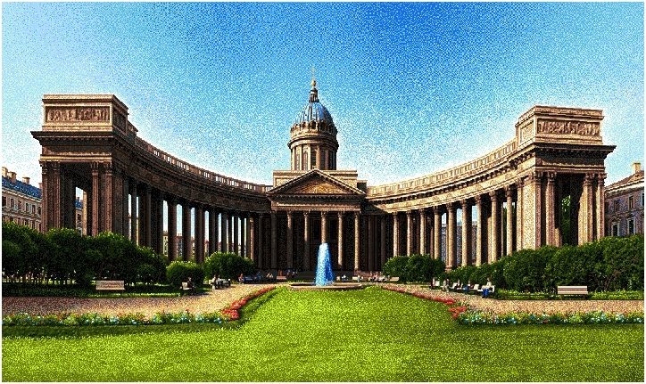 Казанский собор Спб - гобеленовая картина