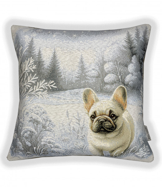 Белоснежный друг- гобеленовая наволочка