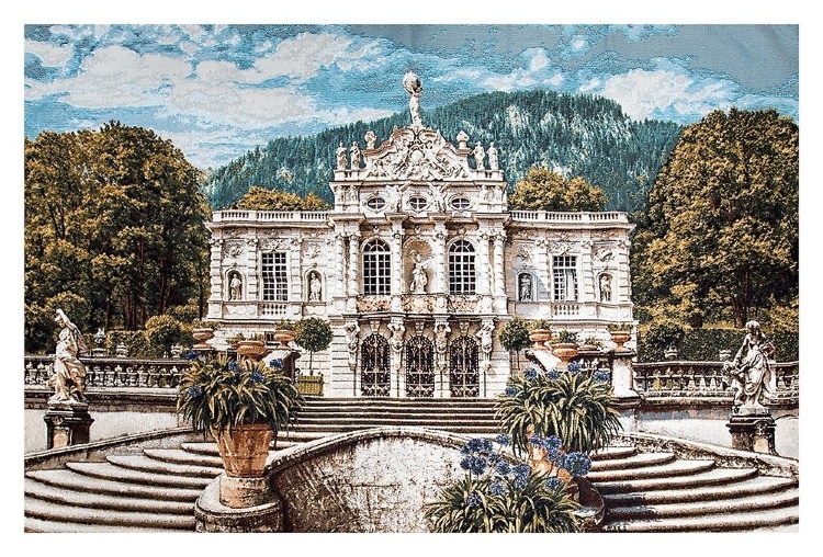 Белый замок Линдерхоф - гобеленовая картина