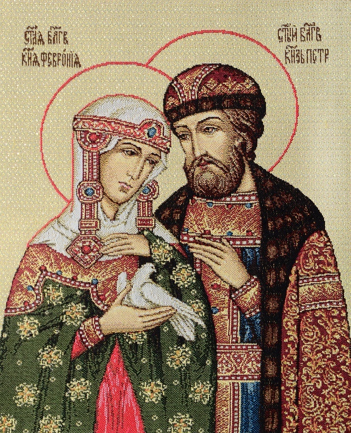 Картина петра и февронии