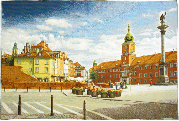 Варшава 1 евро-гобеленовая картина