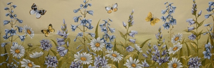 Вальс бабочек триптих- гобеленовая картина