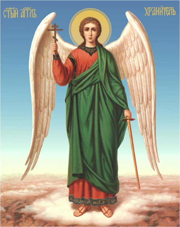 Икона Ангел-хранитель - гобеленовый купон