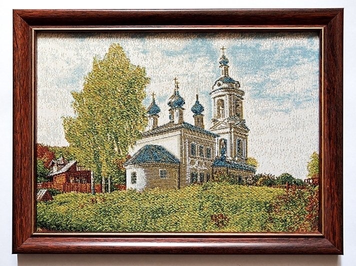 Плес Церковь Святой Варвары - гобеленовая картина