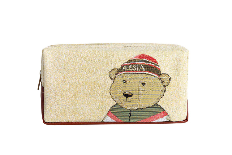 Медведь в шапочке - сувенирная сумка