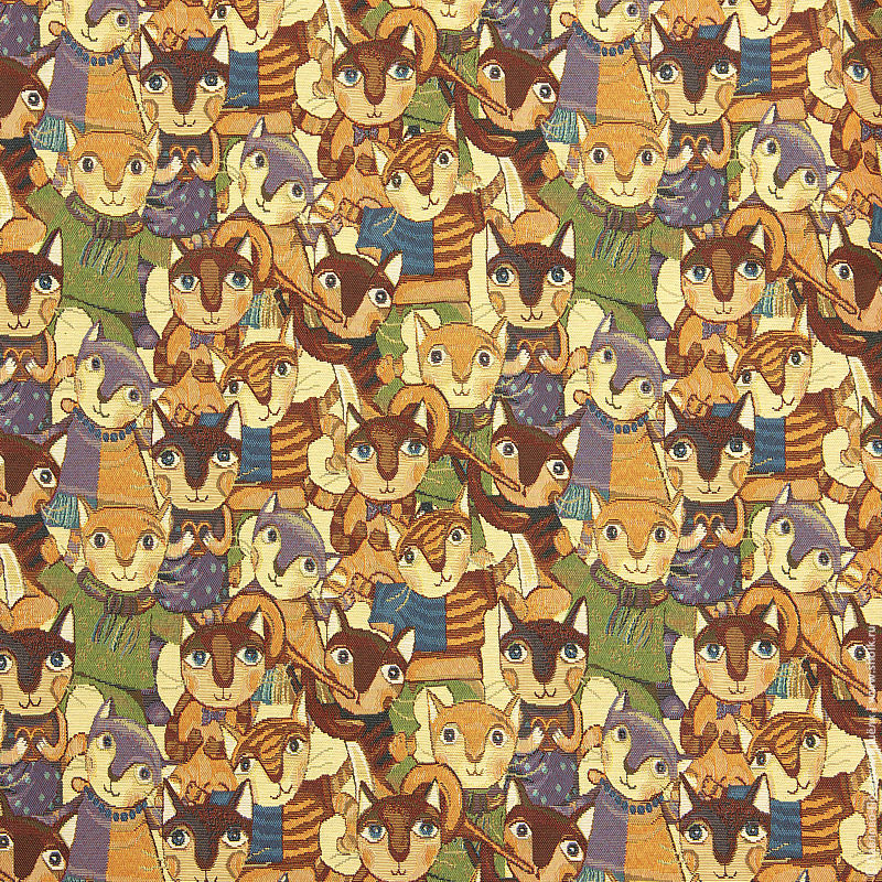 Коты Из Ткани Фото