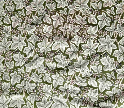 Пятилистник зеленый 5011 - гобеленовая ткань