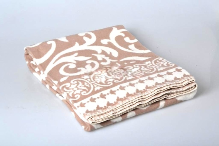 Одеяло Завиток коричневый (100% хлопок)