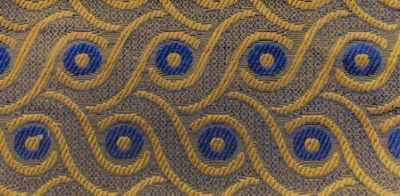 Гобеленовая ткань 658-4 синий - 150 см