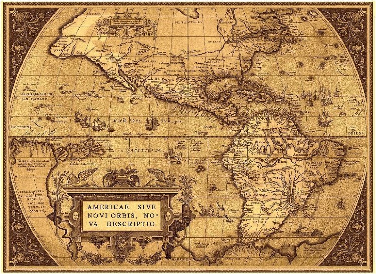 Карта - гобеленовая картина